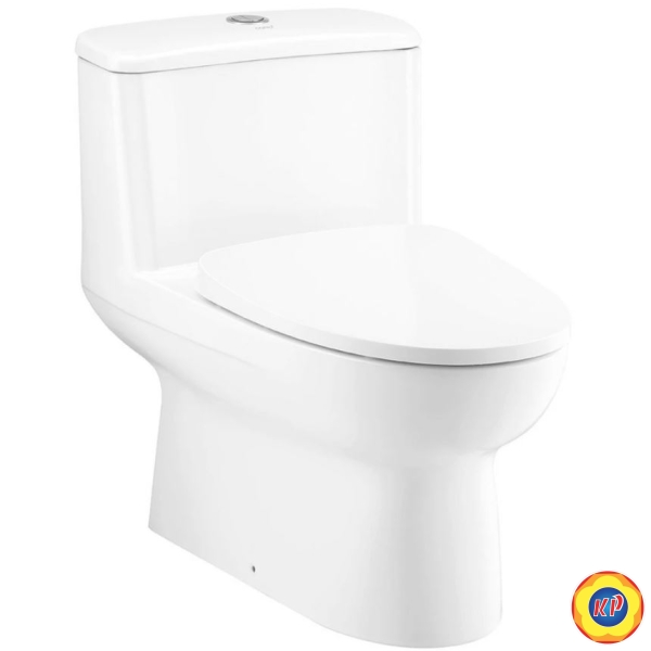 Bồn Cầu COTTO C105407 Một Khối Valento Xả Nhấn