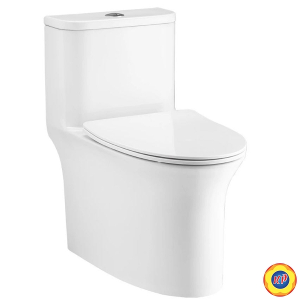 Bồn Cầu Cotto C11006HOS (C11006H) Một Khối Xả Nhấn Pair