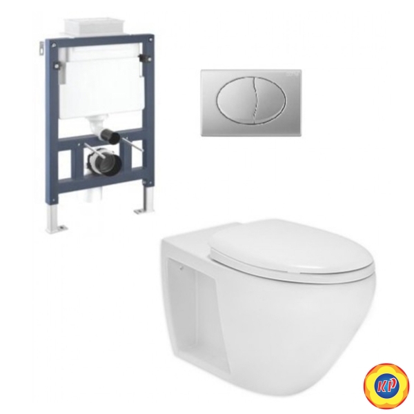 Bồn Cầu Âm Tường Cotto SC198517(F) Treo Tường