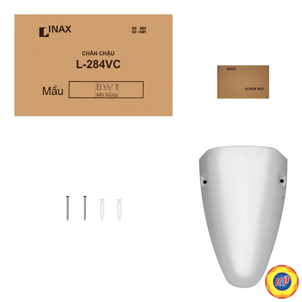 Chân Ngắn Lavabo INAX L-284VC (L284VC) Treo Tường (L-284V)
