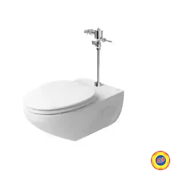 Bàn Cầu INAX AC-22PVN (AC22PVN) Treo Tường Nắp Êm Kèm Van Xả