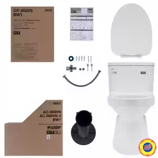 Bồn Cầu INAX AC-969VN (AC969VN) 1 Khối Aqua Ceramic (TDM)