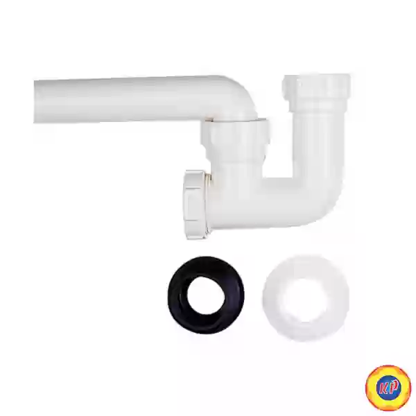 Co Chữ P Caesar BF405P Nhựa Gắn Lavabo