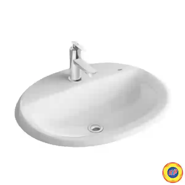 Chậu Rửa Lavabo Âm Bàn Inax L-2395V (L2395V) Dương Vành