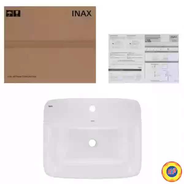 Chậu Rửa Lavabo Inax L-2398V (L2398V) Dương Vành