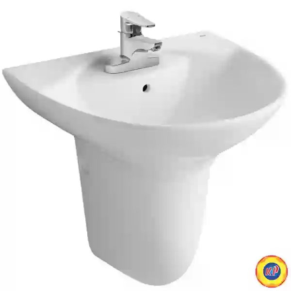 Lavabo Treo Tường Inax L-288V/L-288VC Chân Ngắn
