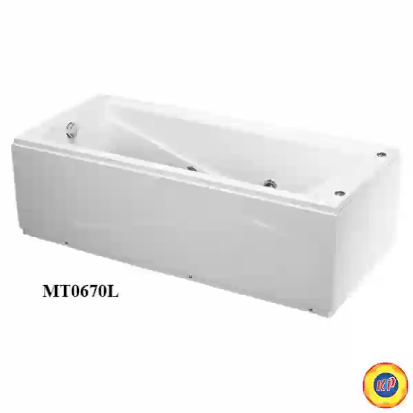 Bồn Tắm Massage 1.7M Chân Yếm CAESAR MT0670L/R