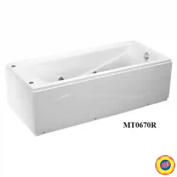 Bồn Tắm Massage 1.7M Chân Yếm CAESAR MT0670L/R