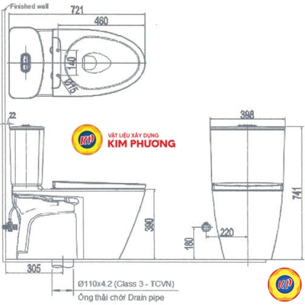 Bồn Cầu Điện Tử INAX AC-602/CW-H20VN