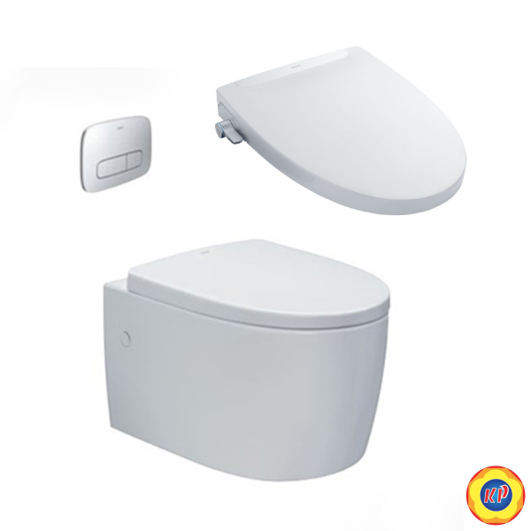 Bồn Cầu INAX Treo Tường AC-952/CW-S32VN Nắp Rửa Cơ