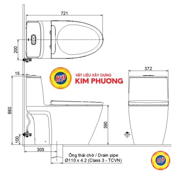 Bồn Cầu Điện Tử INAX ACT-902/CW-H17VN Xả Không Chạm