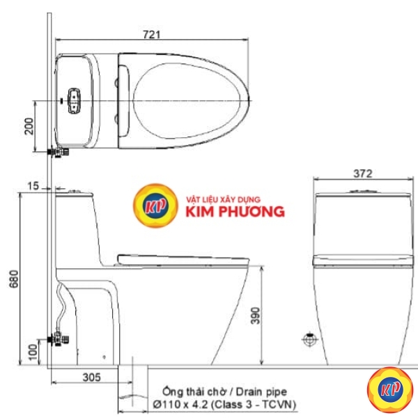 Bồn Cầu Điện Tử INAX ACT-902/CW-KB22AVN Xả Không Chạm