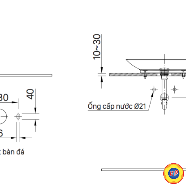 Chậu Rửa Lavabo Inax AL-S610V (ALS610V) Đặt Bàn AquaCeramic