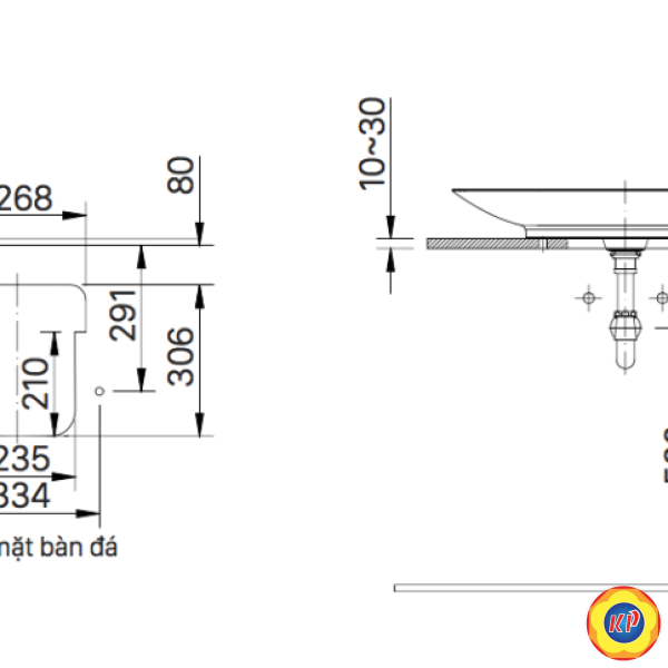 Chậu Rửa Lavabo Inax AL-S630V (ALS630V) Đặt Bàn Aqua Ceramic