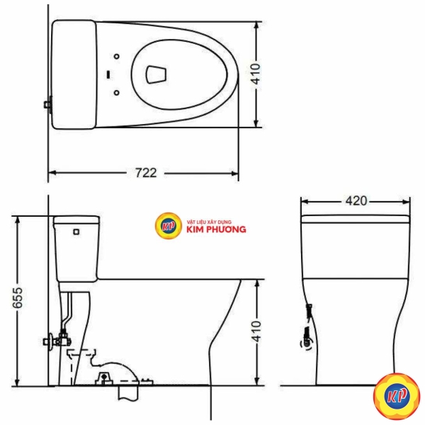 Bồn Cầu Điện Tử TOTO MS188VKW14/TCF24410AAA