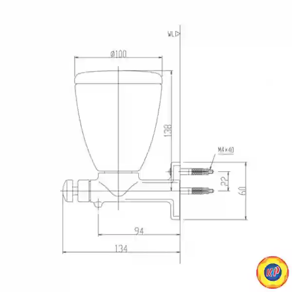 Hộp Xà Phòng Nước Gắn Tường Inax KFV-24AY