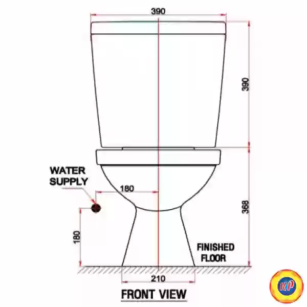 Bồn Cầu 2 Khối American Standard VF-239 dòng WINPLUS