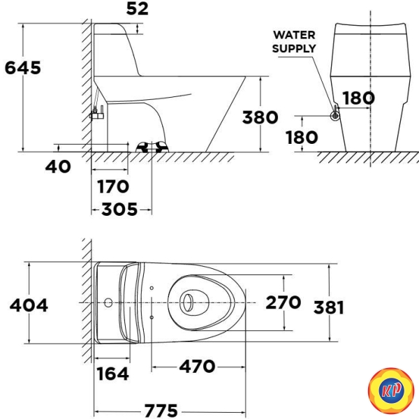 Bồn Cầu Điện Tử AMERICAN STANDARD VF-2010PR