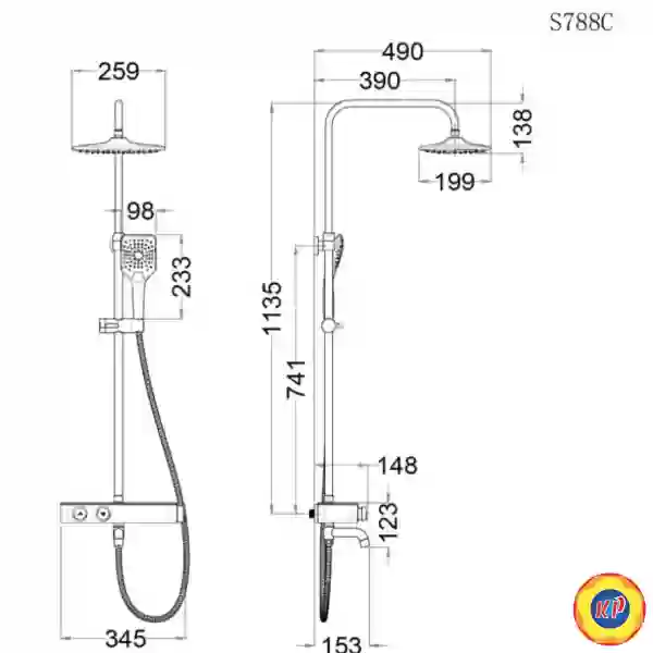 Sen Cây Nhiệt Độ Caesar S788C