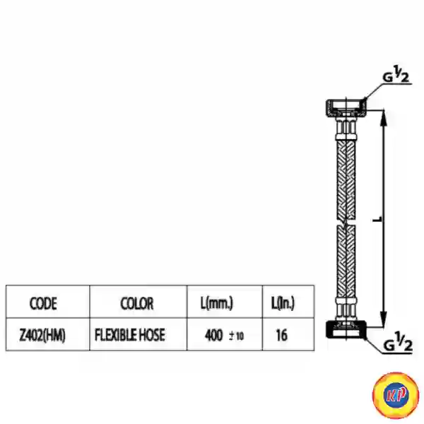 Dây Cấp Nước Cotto Z402(HM) 400mm