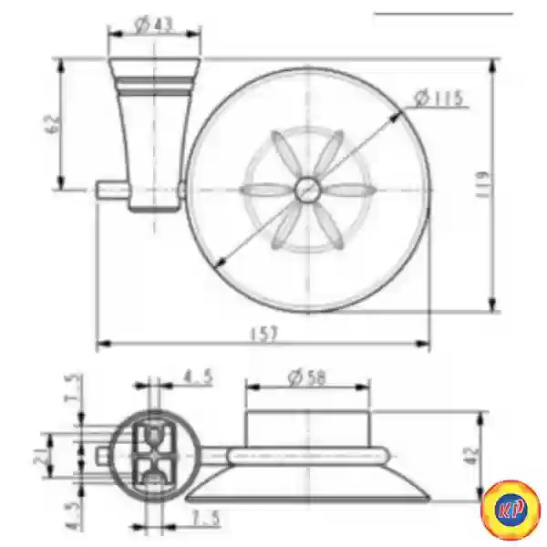 Đĩa Đựng Xà Phòng American Standard WF-6582 Seva