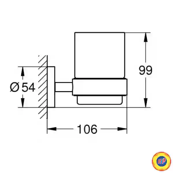 Kệ Ly Cotto CT0123(HM)