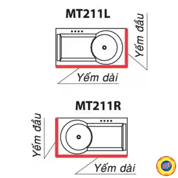 Bồn Tắm CAESAR MT211L/R Massage Chân Yếm 1.7M