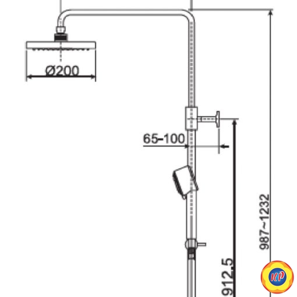Cây Sen American Standard D20S Moonshadow