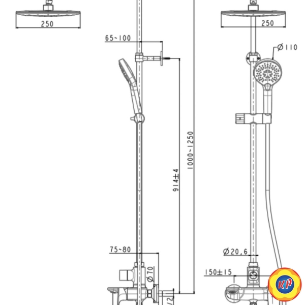 Sen Cây Nóng Lạnh American Standard WF-1772 Signature