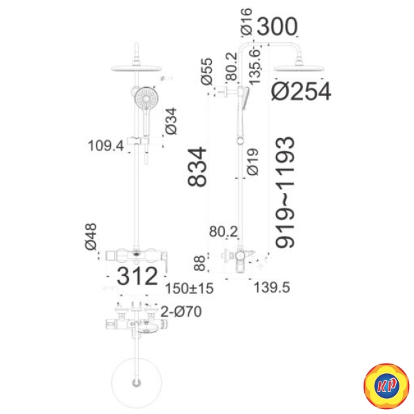 Sen Cây American Standard WF-1M172 LOVEN