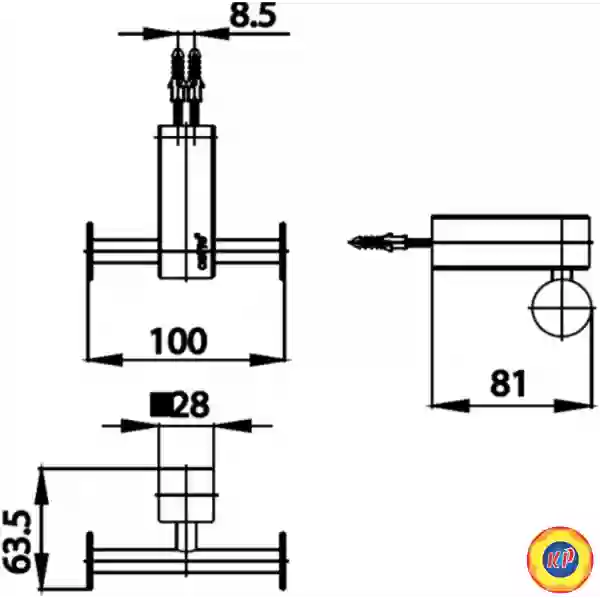 Móc Áo Đôi  Cotto CT880(HM)