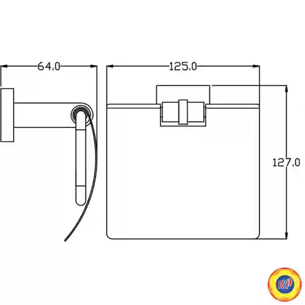 Móc Giấy Vệ Sinh Cotto CT0214(HM)