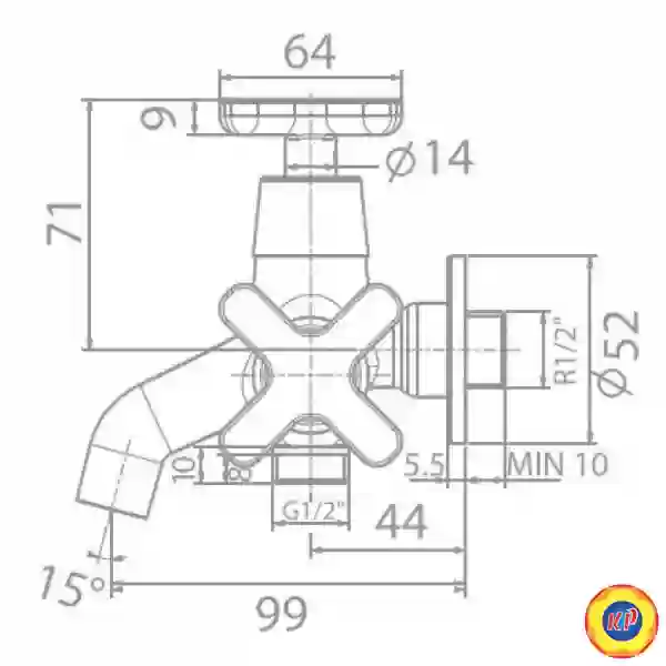 Vòi Sen American Standard WF-T703 Winston Lạnh