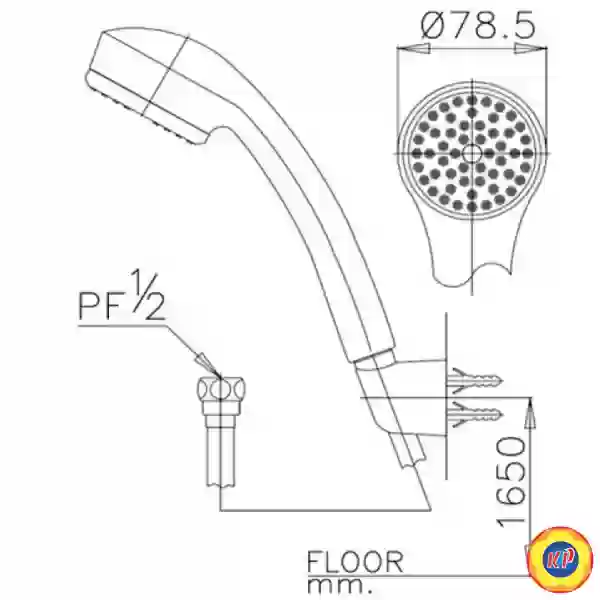 Tay Sen 1 Chức Năng COTTO Z54(HM)
