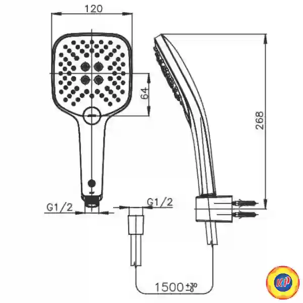 Tay sen Cotto ZH018(HM) 3 Chức Năng