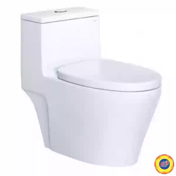 Bồn Cầu CAESAR C1356 (CD1356) 1 Khối Nắp Êm