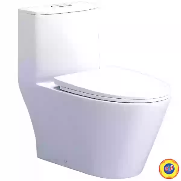 Bồn Cầu CAESAR C1363 (CD1363) Một Khối Nắp Êm