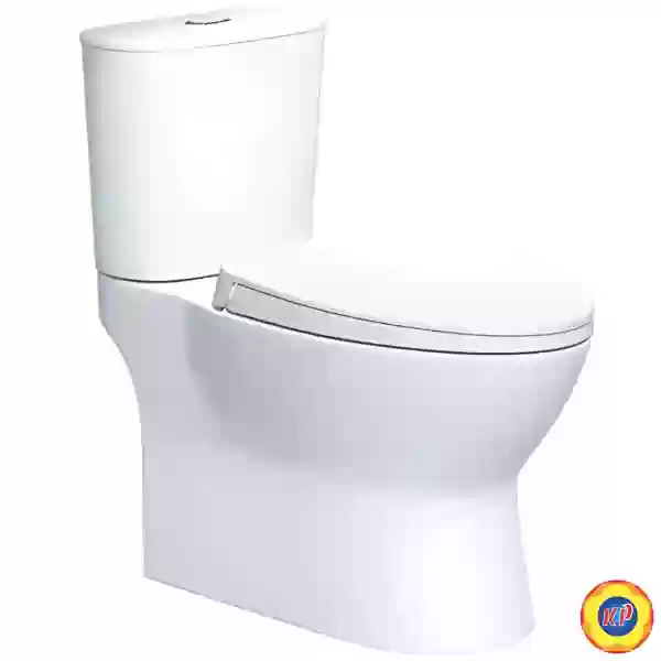 Bồn Cầu CAESAR CD1320 Thùng T2220 Nắp Êm