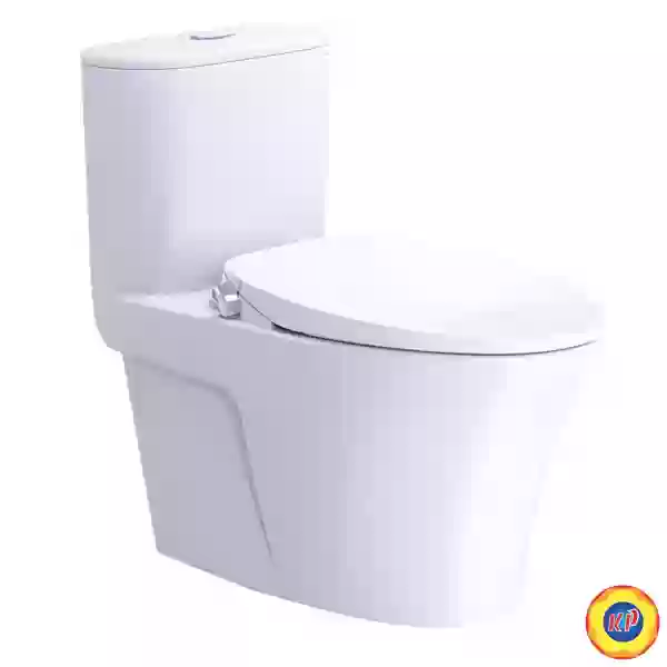 Bồn Cầu CAESAR C1395F/TAF060 Nắp Rửa Cơ