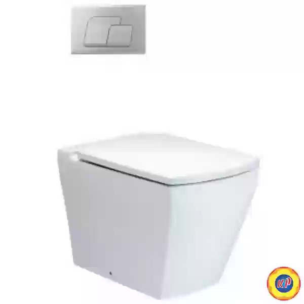 Bồn Cầu Cotto SC19847(F) Đặt Sàn TETRAGON 190mm