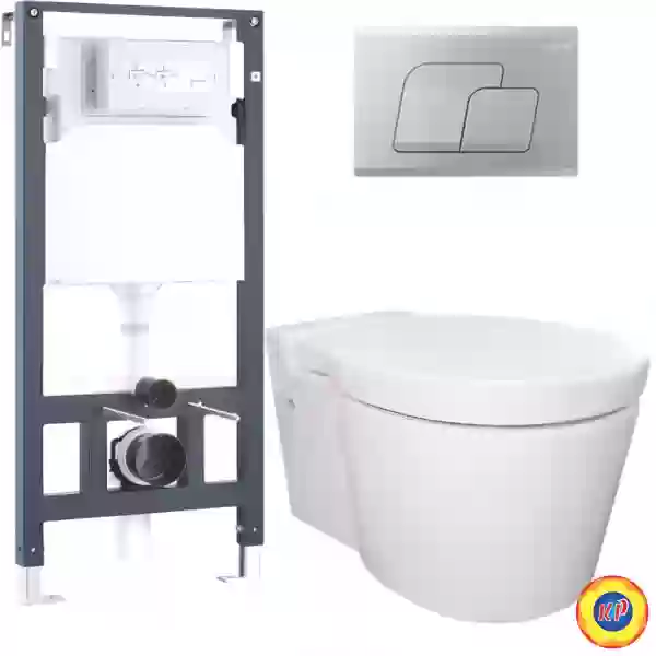Bồn Cầu Cotto SC198817(F) Treo Tường Thoát Ngang