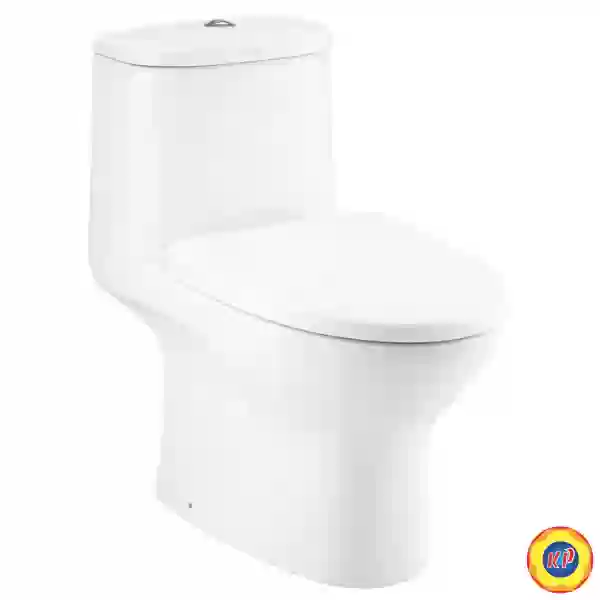 Bồn Cầu COTTO C1053 1 Khối Nắp C91252 Micc Xả Nhấn