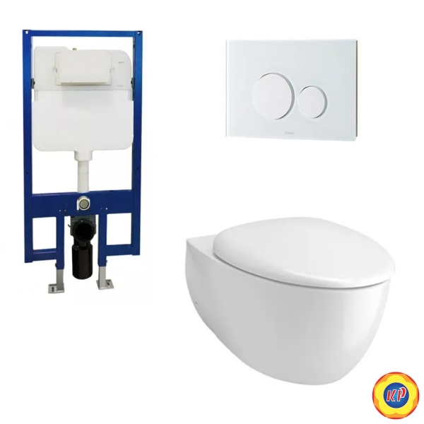 Bồn Cầu TOTO CW812RA#W/TC811SJ#W/WH172A/MB176G#WH Treo Tường
