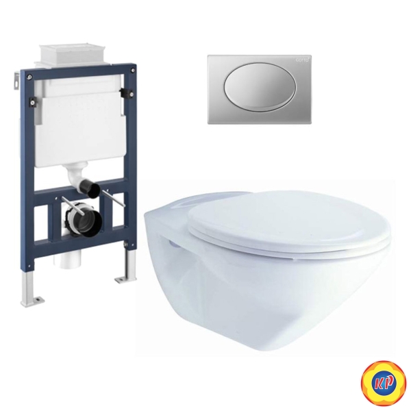 Bồn Cầu Cotto SC199(T) Treo Tường Thoát Ngang Tâm 230mm