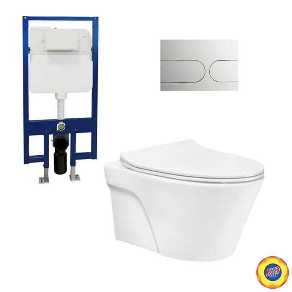 Bồn Cầu TOTO CW822RA#W/TC600VS#W/WH172A/MB175M#SS Treo Tường