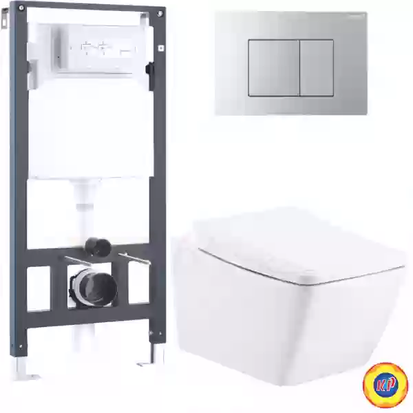 Bồn Cầu Cotto SC19337(F) Treo Tường Thoát Ngang