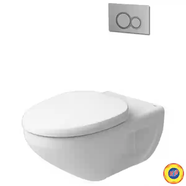 Bồn Cầu INAX AC-23PVN (AC23PVN) Treo Tường Thùng Nước Âm