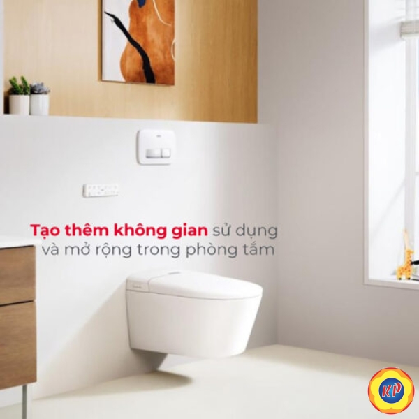 Bồn Cầu Thông Minh American Standard 1073919990 Treo Tường Aero-Lite