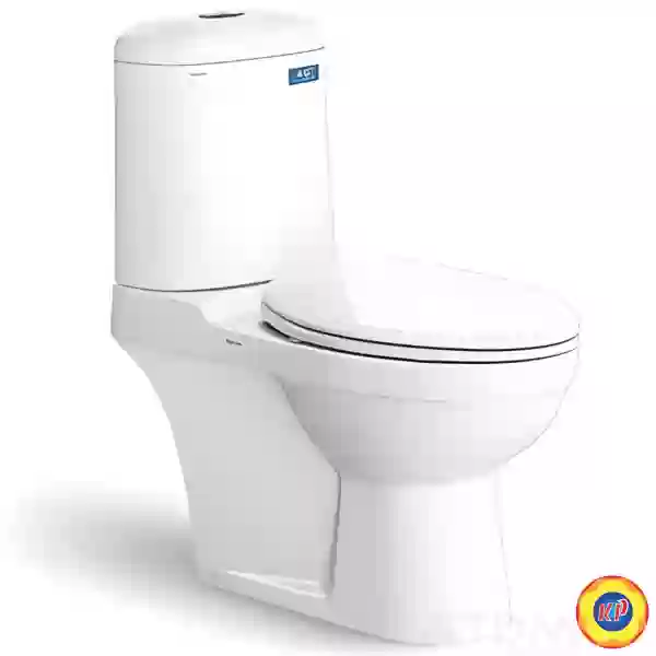 Bồn Cầu Viglacera VI107 2 Khối Nắp êm