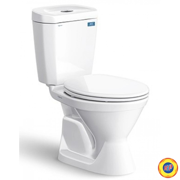 Bồn Cầu 2 Khối Viglacera VI66 Nắp êm V1102E